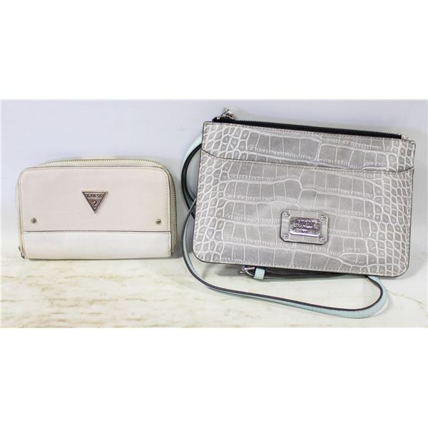 GENUINE GUESS CROSS BODY BAG + WALLET