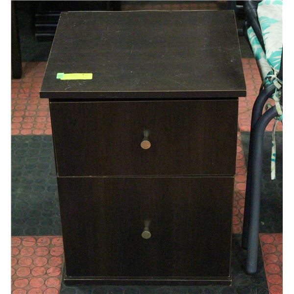 2 DRAWER NIGHT TABLE