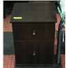Image 1 : 2 DRAWER NIGHT TABLE