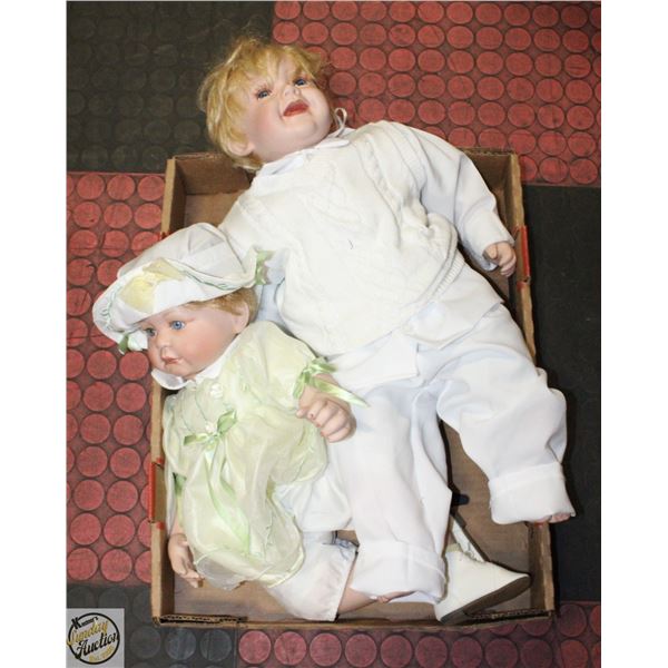 PORCELAIN DOLL COLLECTION (ALL DIFFERENT,