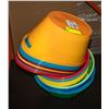 Image 1 : BUNDLE OF 35 LARGE PLASTIC BOWLS ASSORTED