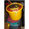 Image 1 : COLLECTION OF STORAGE TOTES, CRATES,