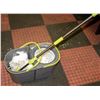 Image 1 : SPINNING MOP WITH BUCKET AND EXTRA MOP HEAD