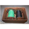 Image 1 : 2 ROLLS 12GA COPPER WIRE BLACK AND GREEN
