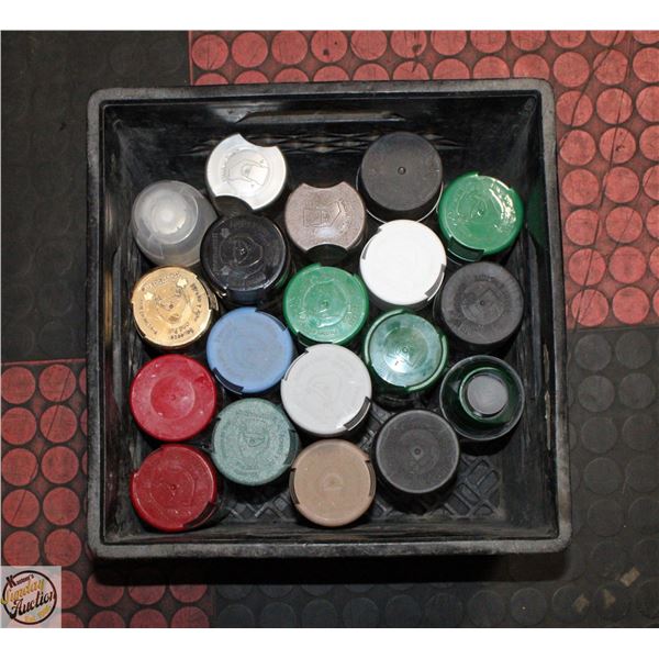 LOT OF AEROSOL PAINT CANS