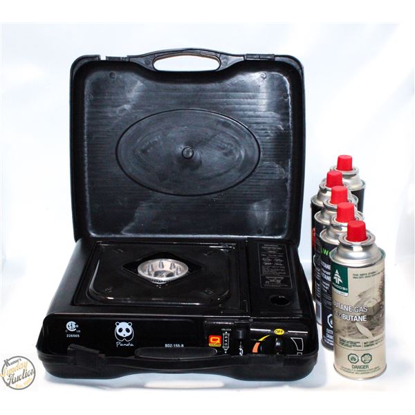 PORTABLE CAMPING STOVE WITH BUTANE