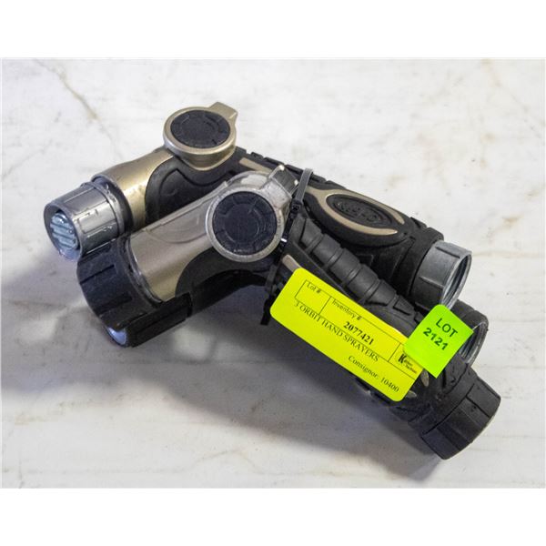 3 ORBIT HAND SPRAYERS