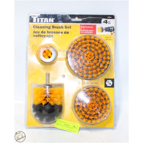 TITAN CLEANING BRUSH SET