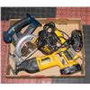 Image 1 : DEWALT SAWZALL 2 BATT CHARGER RYOBI SAW 18V