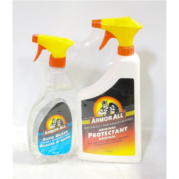 2 BOTTLES OF ARMORALL
