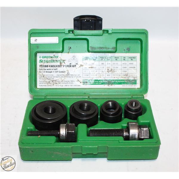 KNOCK OUT PUNCH KIT