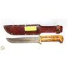 Image 1 : 12" HEAVY STEEL HUNTING KNIFE