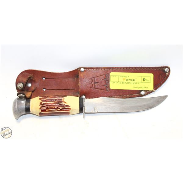 VINTAGE HUNTING KNIFE