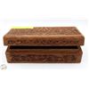 Image 1 : HAND CARVED TRINKET BOX