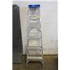 Image 1 : 6 FOOT ALUMINUM LADDER