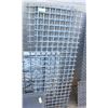 Image 1 : SET OF TWO 48" X 18" HIGH CARBON STEEL SCREENS