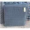 Image 1 : SET OF TEN 13.5" X 13.5" HIGH CARBON STEEL SCREENS