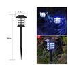 Image 2 : 2 PCS/PK COLORED SOLAR LANDSCAPE OUTDOOR LIGHT