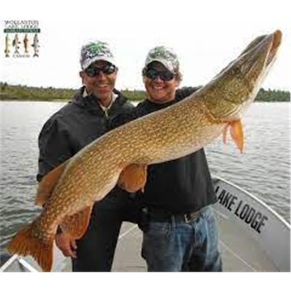 WOLLASTON LAKE: 4-Day/5-Night Freshwater Fishing Adventure for Two Anglers in Northern Canada