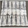 Image 1 : HYDE FUR: Exceptional Natural Shadow Blue Frost Fox Blanket