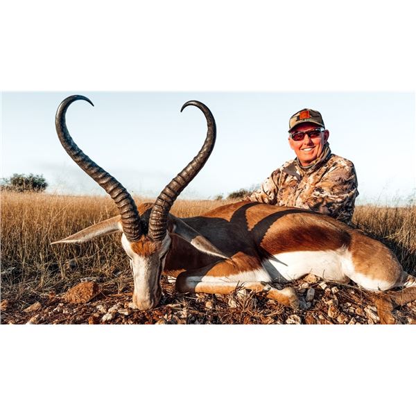 4ACES OUTFITTERS: 6-Day Plains Game Safari for Four Hunters in South Africa - Includes Trophy Credit