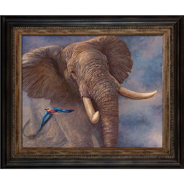 CARLSON FINE ART: "Power and Grace" - Original Oil Painting by Cory Carlson