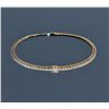 Image 1 : ELIZABETH GOLD LADY: Gorgeous Ladies Diamond Bangle Bracelet Set in 14K Yellow Gold