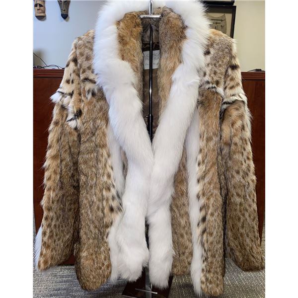 CASCADE FUR SALON: Luxurious Ladies Natural Lynx Jacket