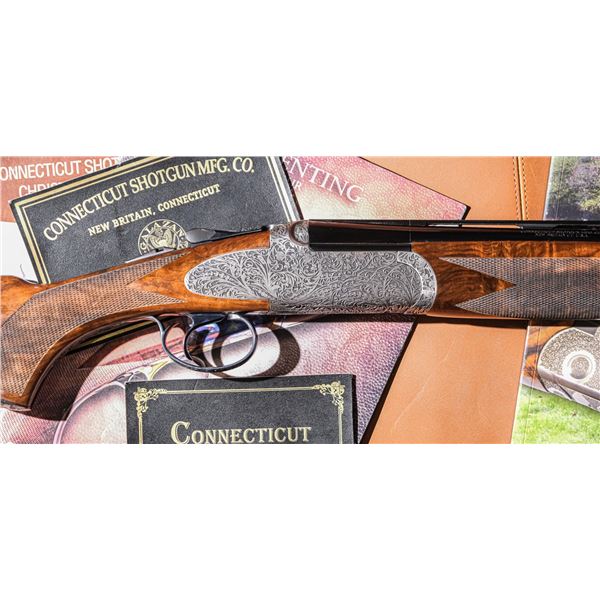 CONNECTICUT SHOTGUN: Hand-Engraved RSP O/U 28GA
