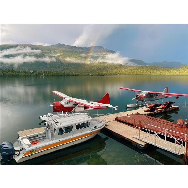 ANGRY EAGLE: 6-Day/7-Night Alaskan Fishing Adventure for Two Anglers