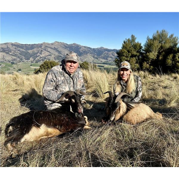 FOUR SEASONS: 4-Day Big Game Safari for Two Hunters in New Zealand - Includes Trophy Fees & Credit