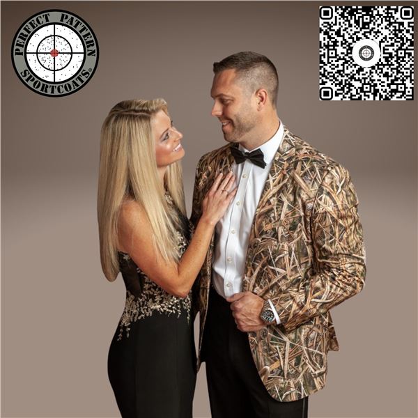 PERFECT PATTERN SPORTCOATS: Men's Camouflage Sportcoat