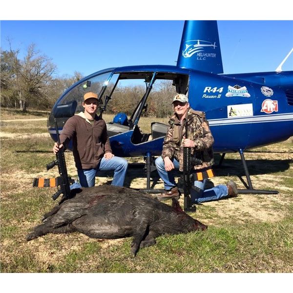 FE HILL: 2-Day Thermal Hog Hunt for Two Hunters in Texas - Includes Unlimited Hogs