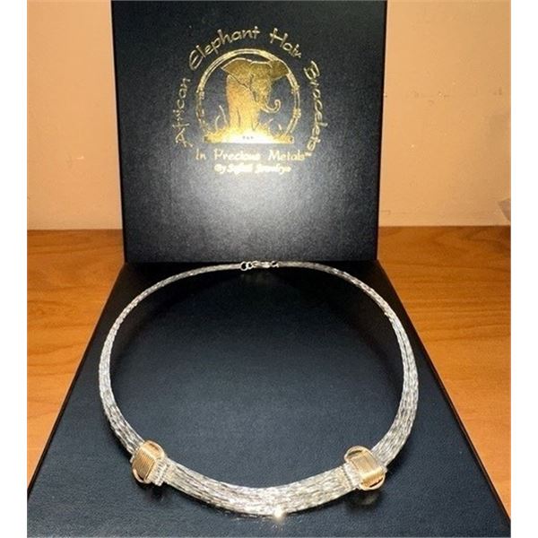 AFRICAN ELEPHANT-SAFARI JEWELRY: Beautiful Sparkle Necklace