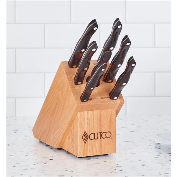 CUTCO: 7-Piece Specialty Knife Set with Cutting Board and Wood Block