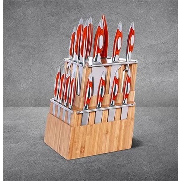 FLINT & FLAME: Classic 20-Piece Knife Set