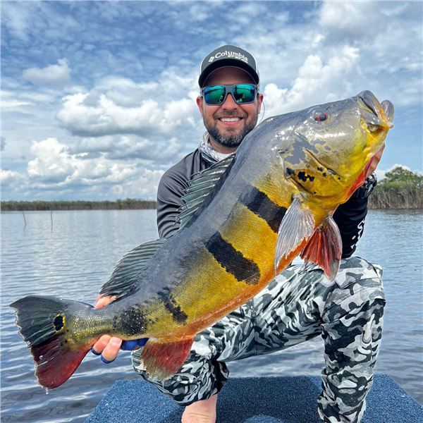 SPECIAL RAFFLE-5: 4.5 Day Peacock Bass Fishing Trip in Brazil