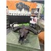Image 4 : TETON LEATHER: Cape Buffalo Skull Wrapped in Genuine Leather