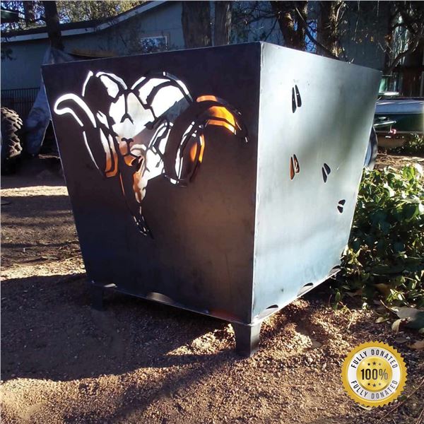 STEEL OUTDOOR FIREPIT