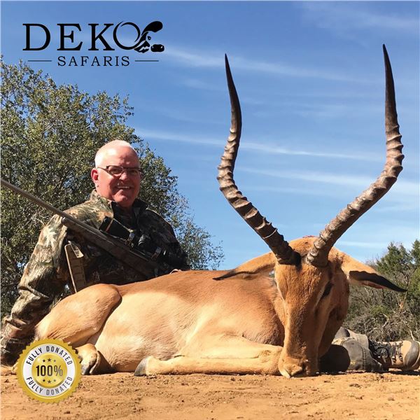 7-DAY/6-NIGHT IMPALA & BLESBUCK HUNT FOR 4 HUNTERS