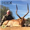 7-DAY/6-NIGHT IMPALA & BLESBUCK HUNT FOR 4 HUNTERS