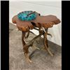 Image 1 : ELK & FALLOW DEER ANTLER CIGAR TABLE