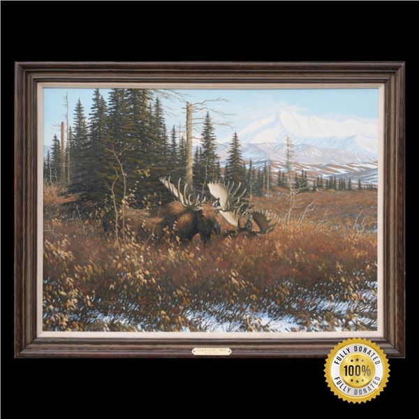 "ALASKAN CLASSIC" - OIL ON CANVAS