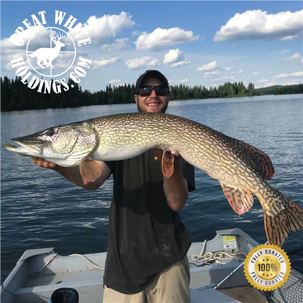 3-DAY NORTHERN PIKE & WALLEYE FISHING TRIP FOR 2 ANGLERS