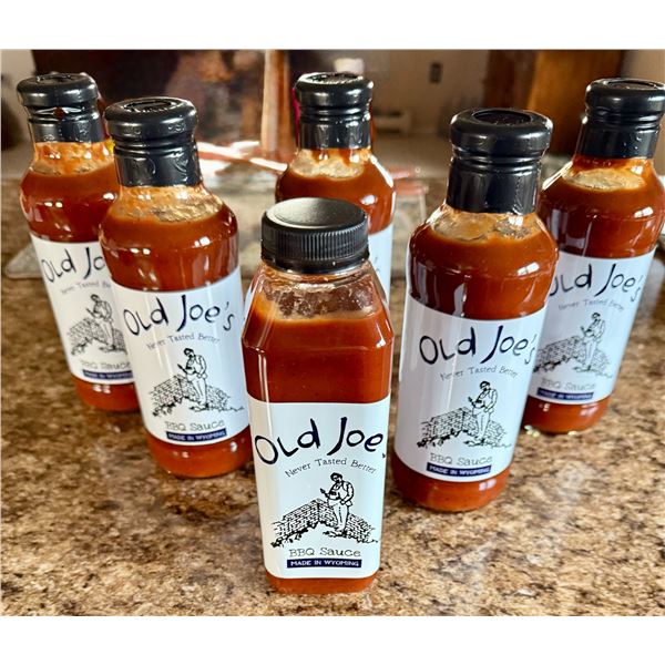 Two 16 Ounce Bottles of Old Joe's Barbeque Sauce