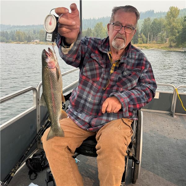 3-DAY/4-NIGHT FISHING TRIP FOR 1 WHEELCHAIR USER ANGLER & 1 CAREGIVER