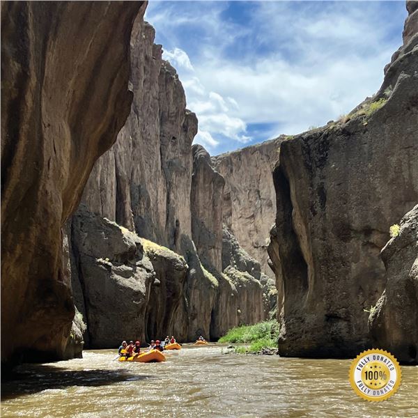 $3,800 CREDIT FOR TWO PEOPLE FOR A RAFTING TRIP IN IDAHO