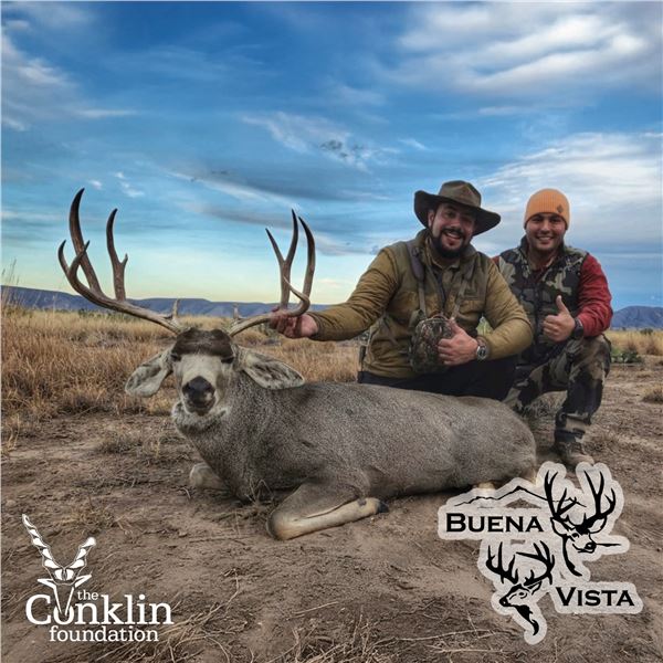 4-DAY CROOKI MULE DEER HUNT FOR 1 HUNTER AND 1 NON-HUNTER