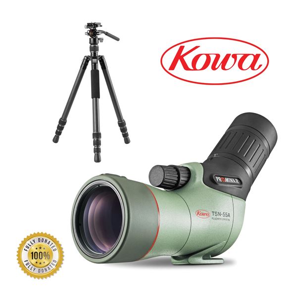 TSN-55A FLUORITE CRYSTAL SPOTTING SCOPE & TRIPOD