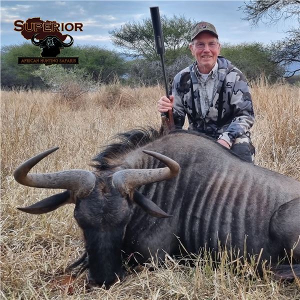 5-DAY BLUE WILDEBEEST HUNT FOR 4 HUNTERS